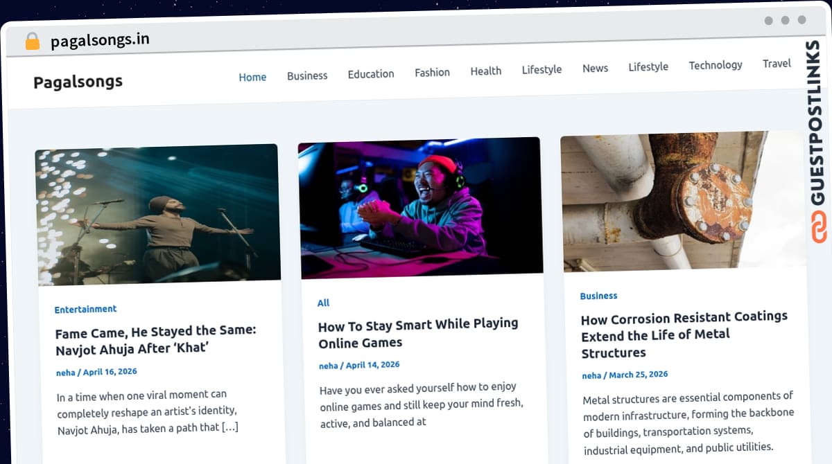 Publish Guest Post on pagalsongs.in