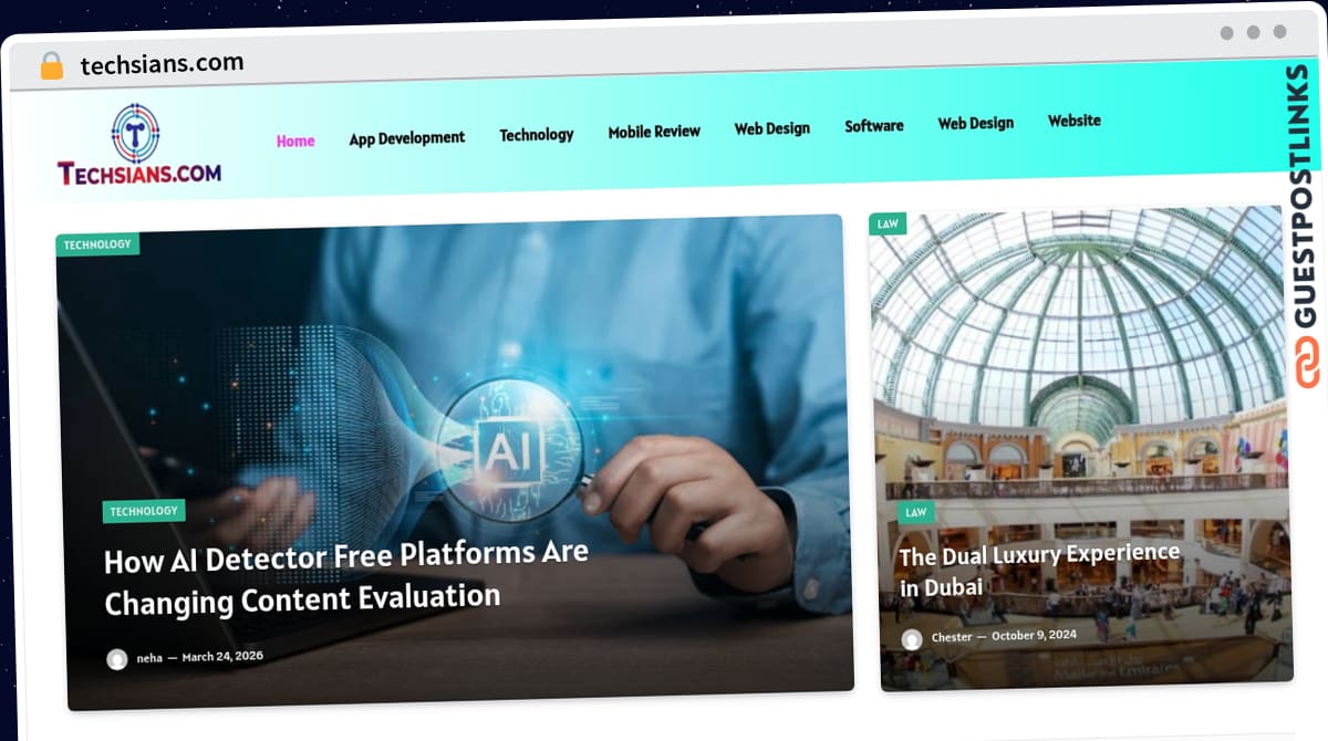 Publish Guest Post on techsians.com