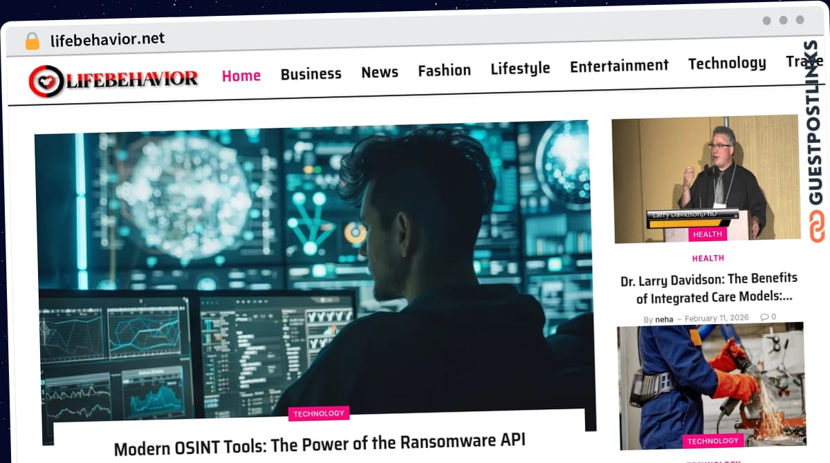 Publish Guest Post on lifebehavior.net