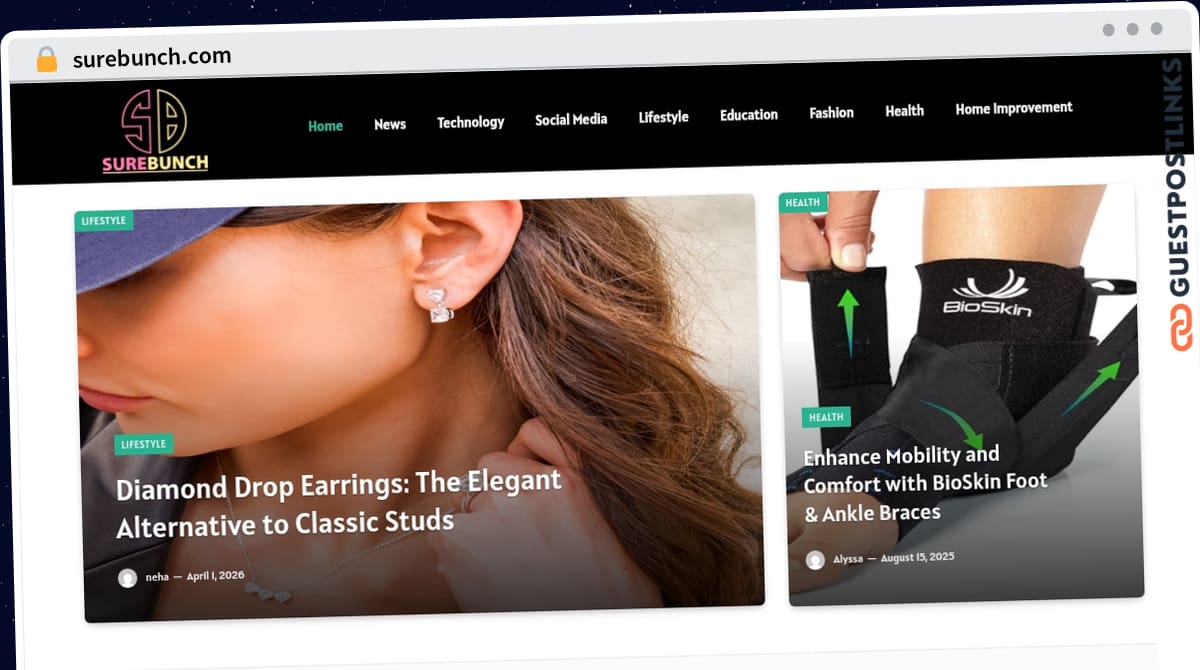Publish Guest Post on surebunch.com