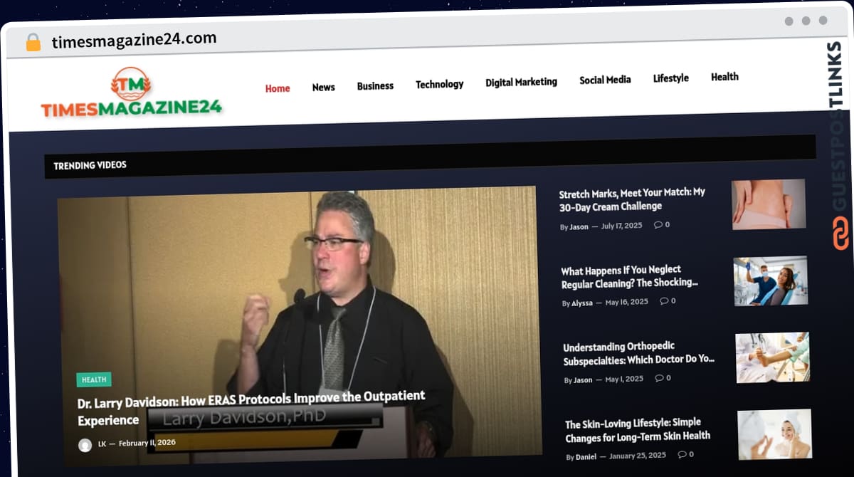 Publish Guest Post on timesmagazine24.com