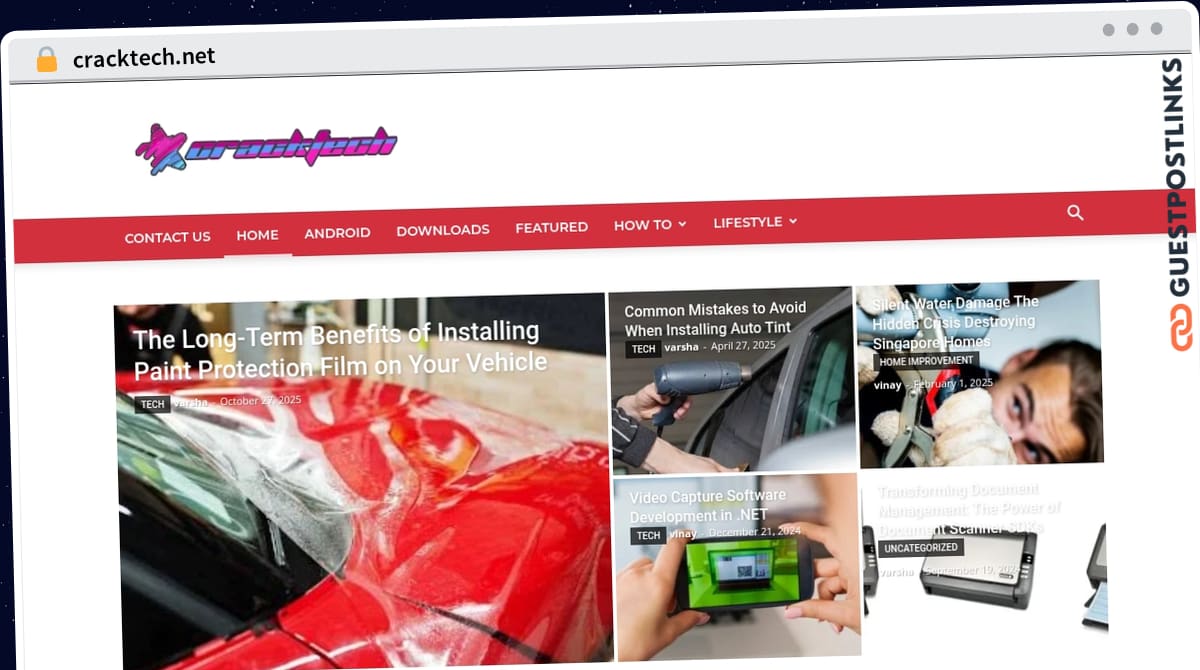 Publish Guest Post on cracktech.net