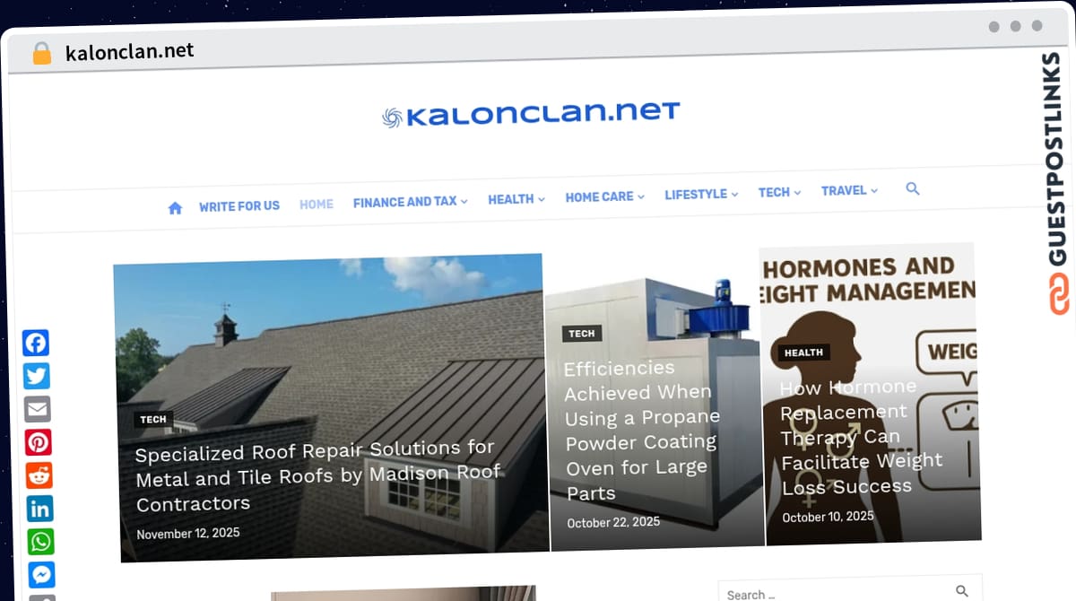Publish Guest Post on kalonclan.net