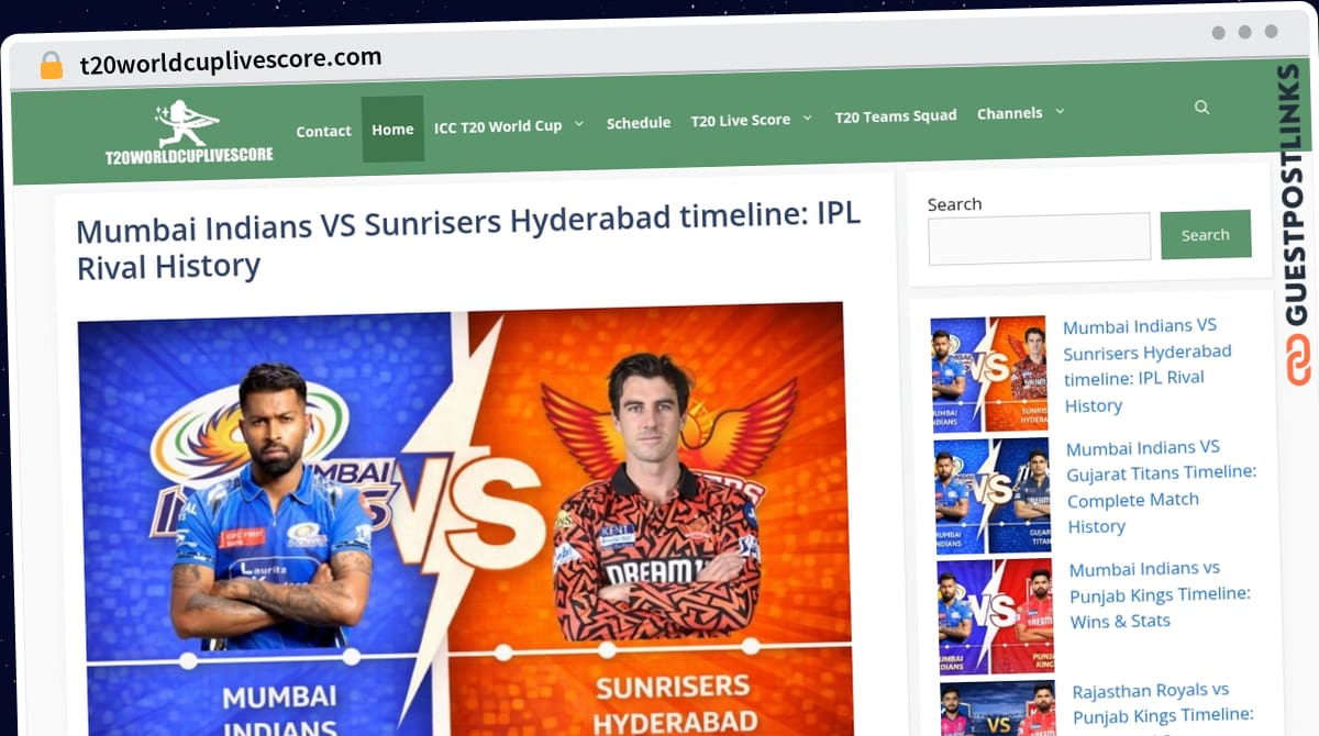 Publish Guest Post on t20worldcuplivescore.com
