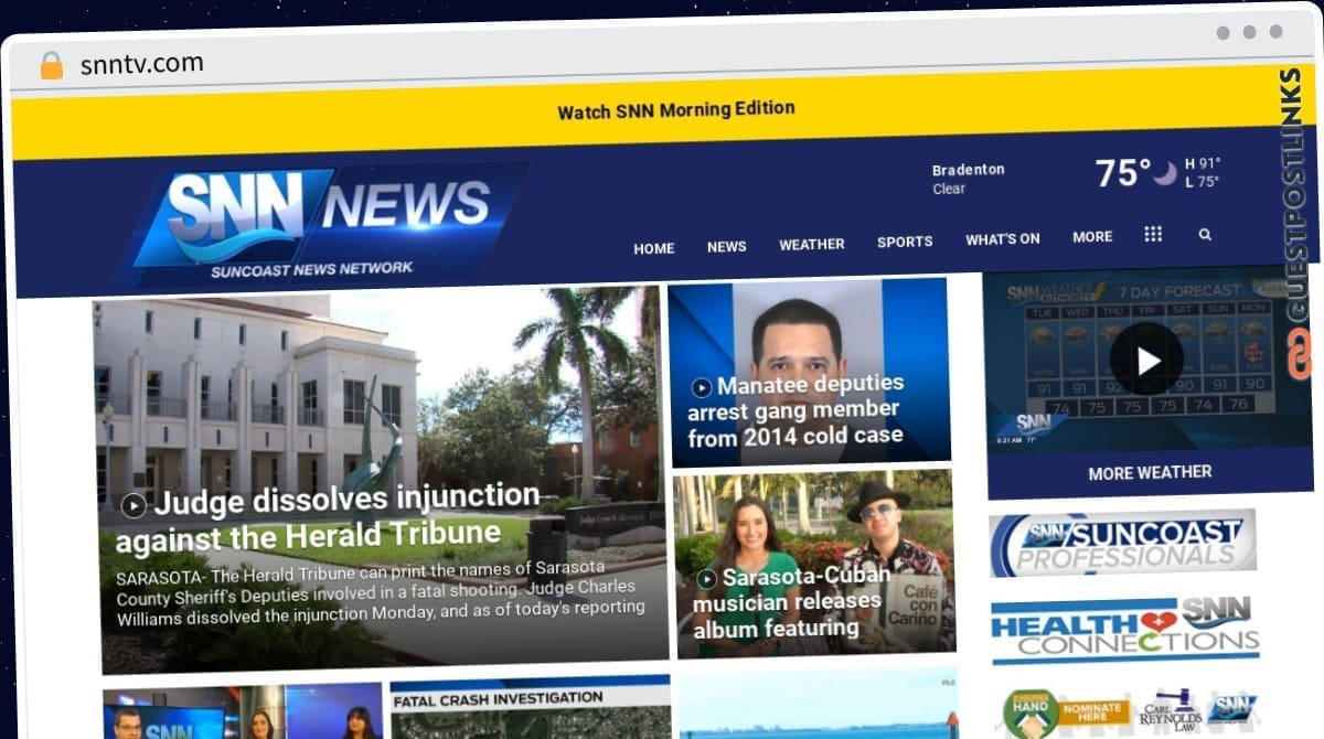 Publish Guest Post on snntv.com