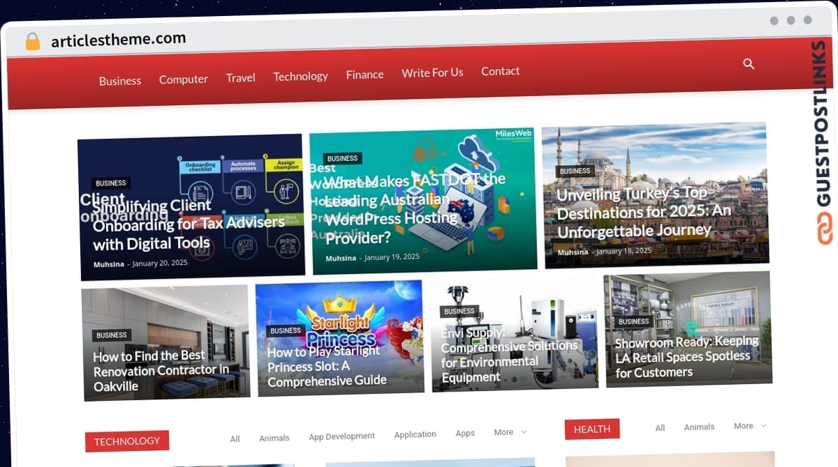 Publish Guest Post on articlestheme.com