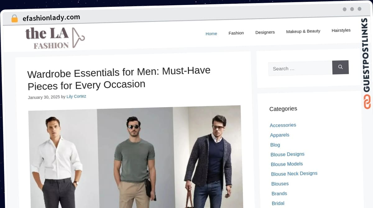 Publish Guest Post on efashionlady.com