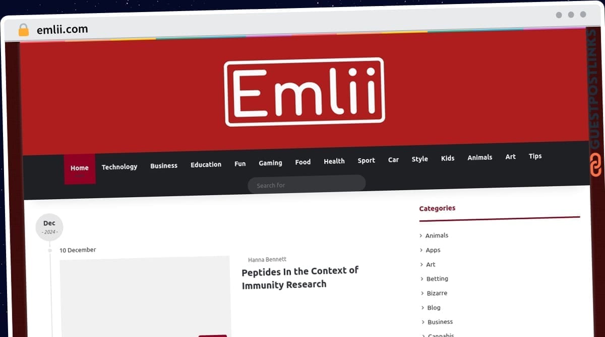 Publish Guest Post on emlii.com