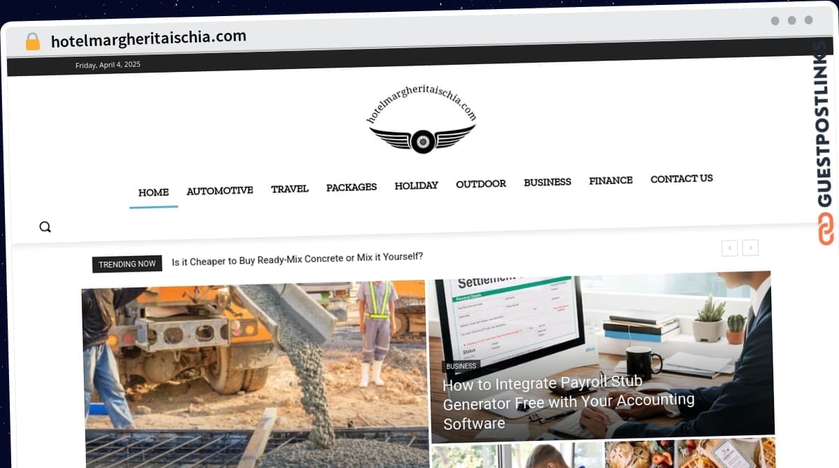 Publish Guest Post on hotelmargheritaischia.com
