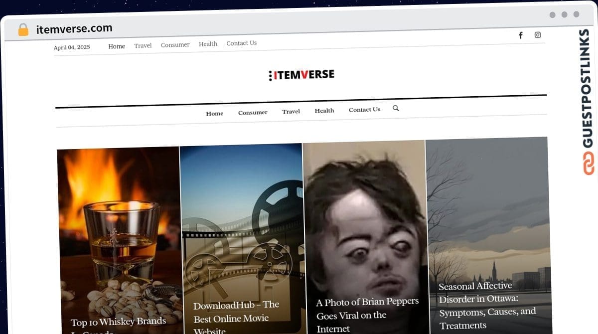 Publish Guest Post on itemverse.com