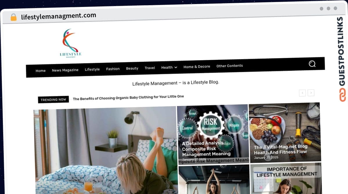 Publish Guest Post on lifestylemanagment.com