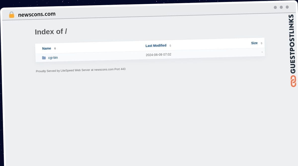 Publish Guest Post on newscons.com