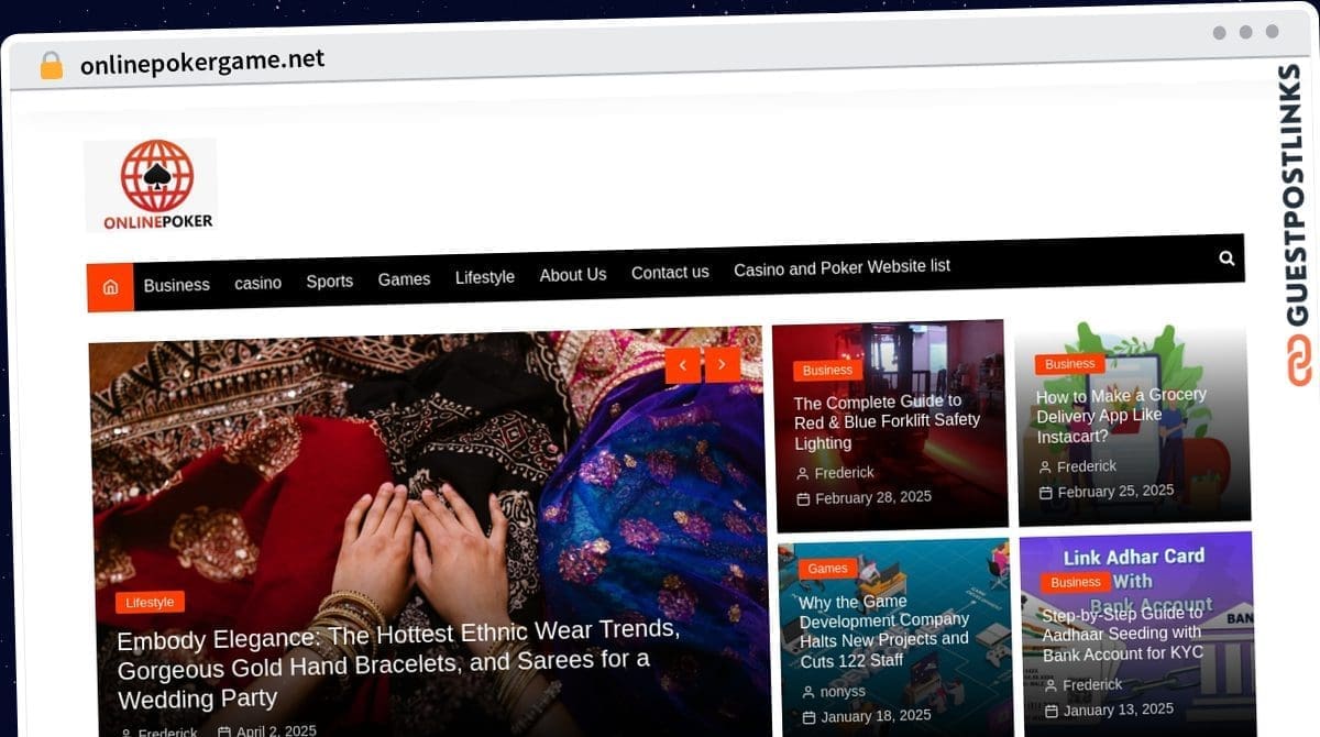 Publish Guest Post on onlinepokergame.net