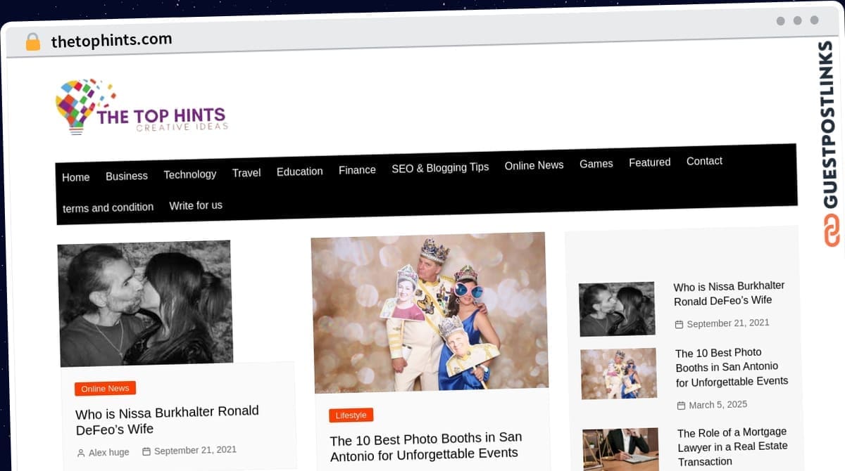 Publish Guest Post on thetophints.com