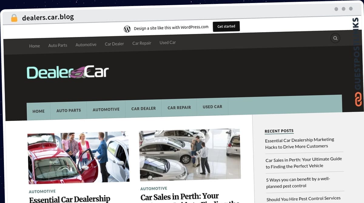 Publish Guest Post on dealers.car.blog