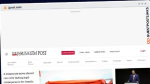 Publish Guest Post on jpost.com