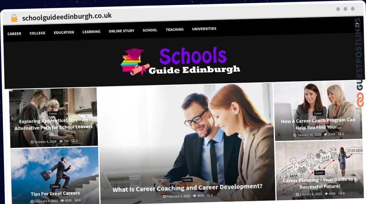 Publish Guest Post on schoolguideedinburgh.co.uk