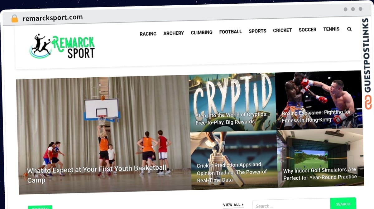 Publish Guest Post on remarcksport.com