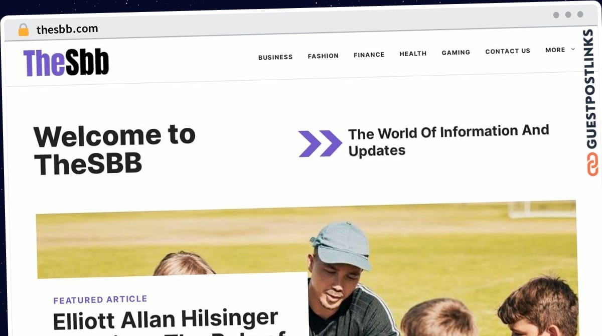 Publish Guest Post on thesbb.com