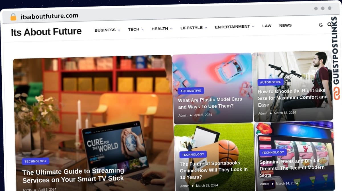 Publish Guest Post on itsaboutfuture.com
