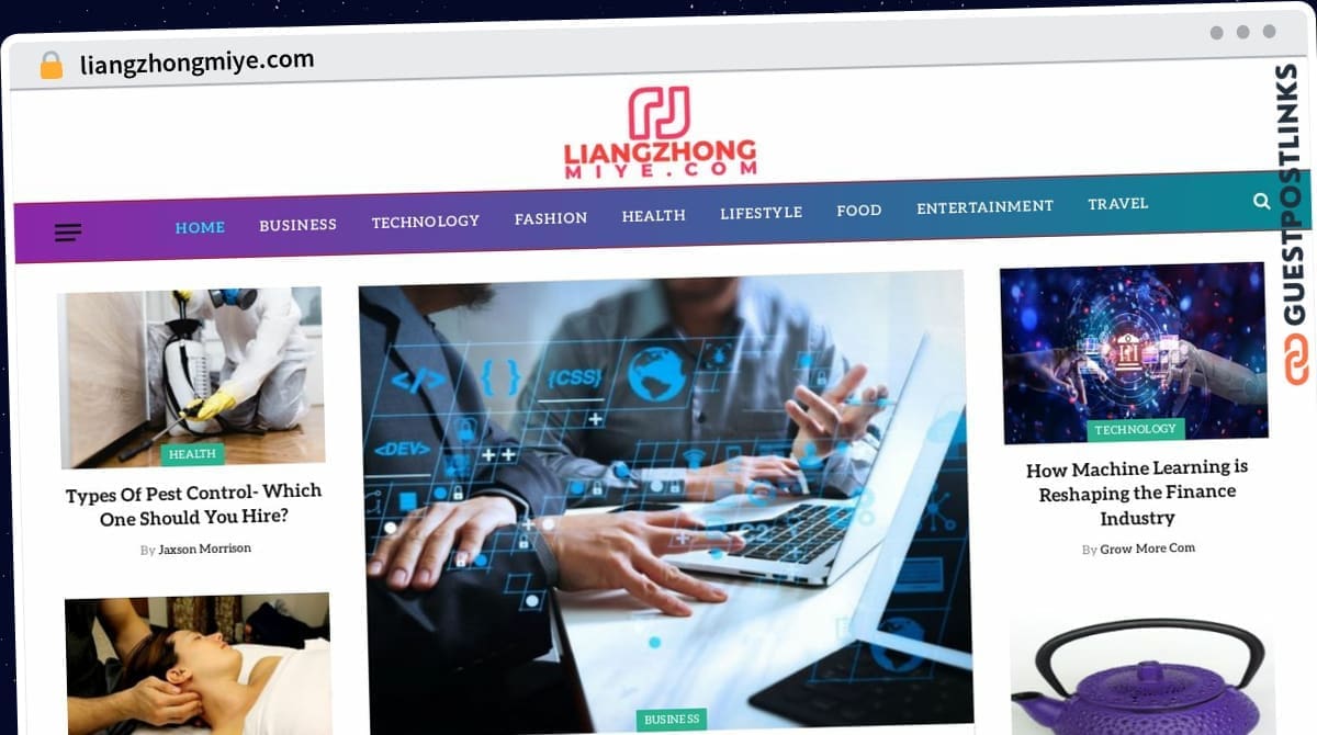 Publish Guest Post on liangzhongmiye.com