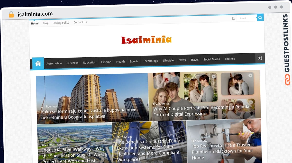 Publish Guest Post on isaiminia.com