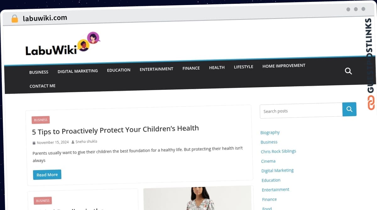 Publish Guest Post on labuwiki.com