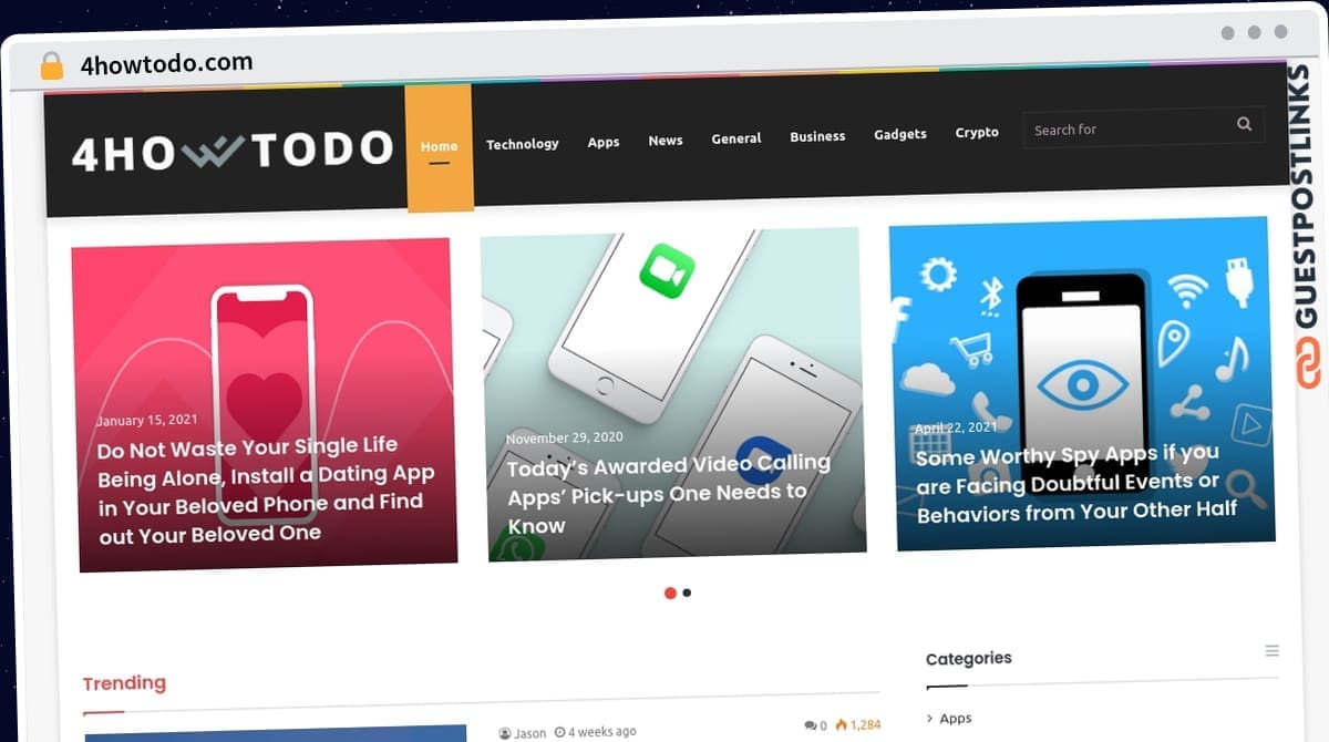 Publish Guest Post on 4howtodo.com