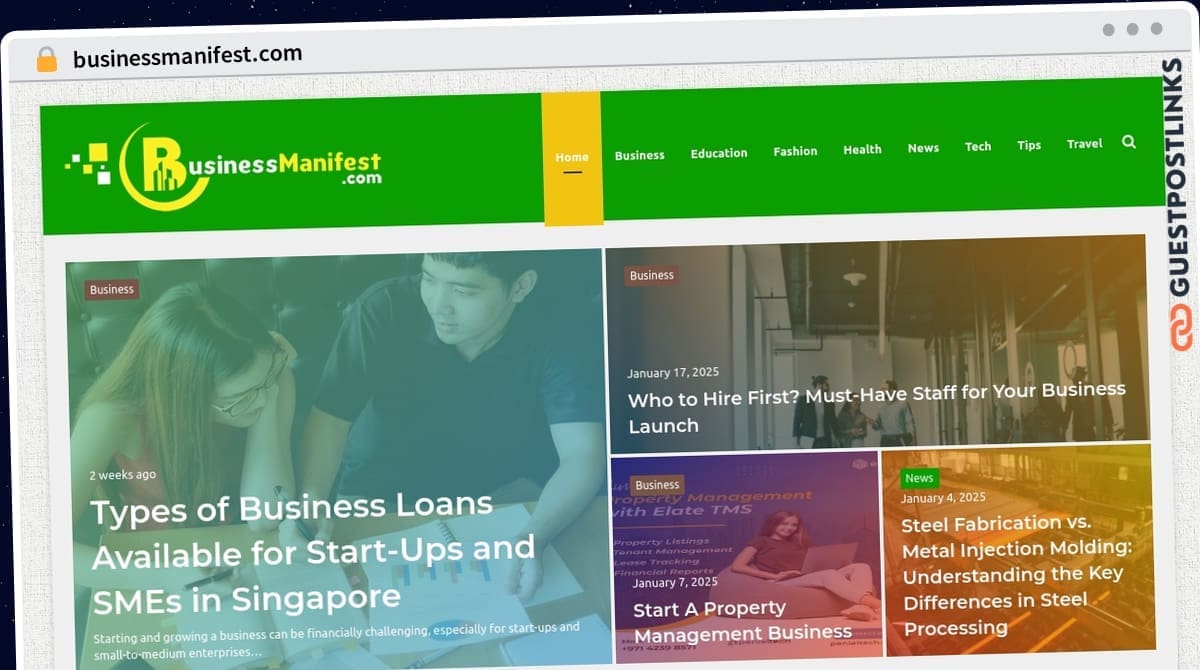 Publish Guest Post on businessmanifest.com