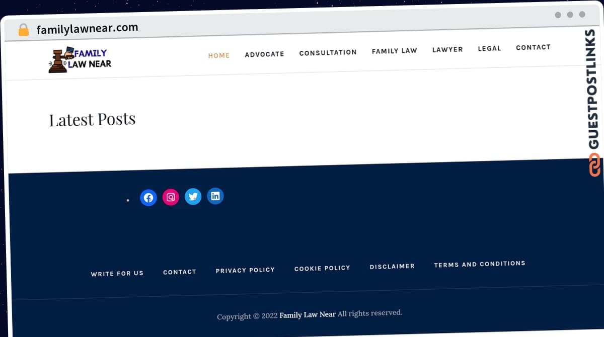 Publish Guest Post on familylawnear.com