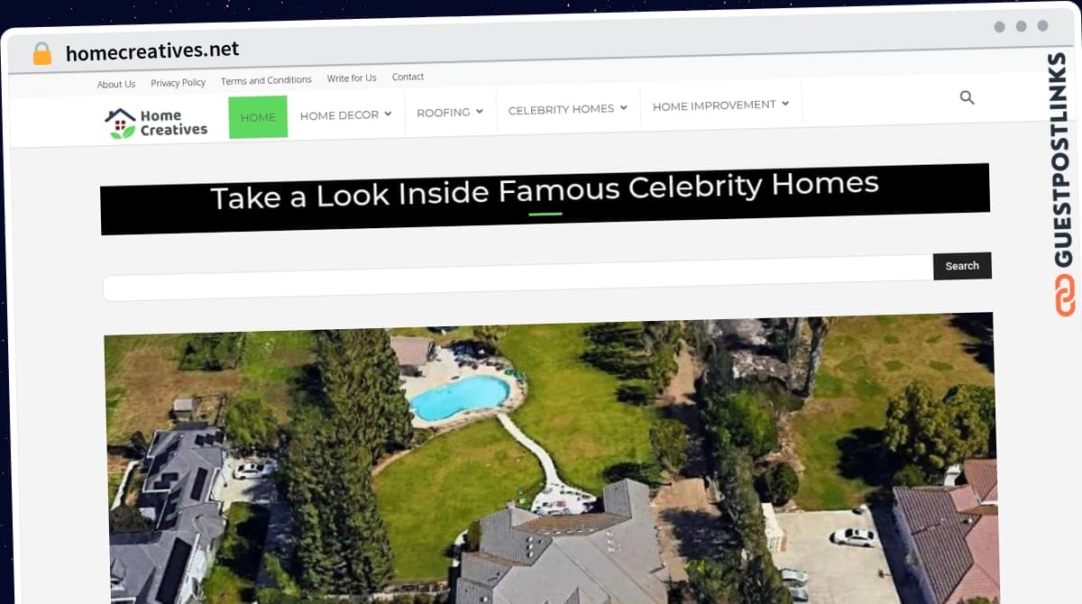 Publish Guest Post on homecreatives.net