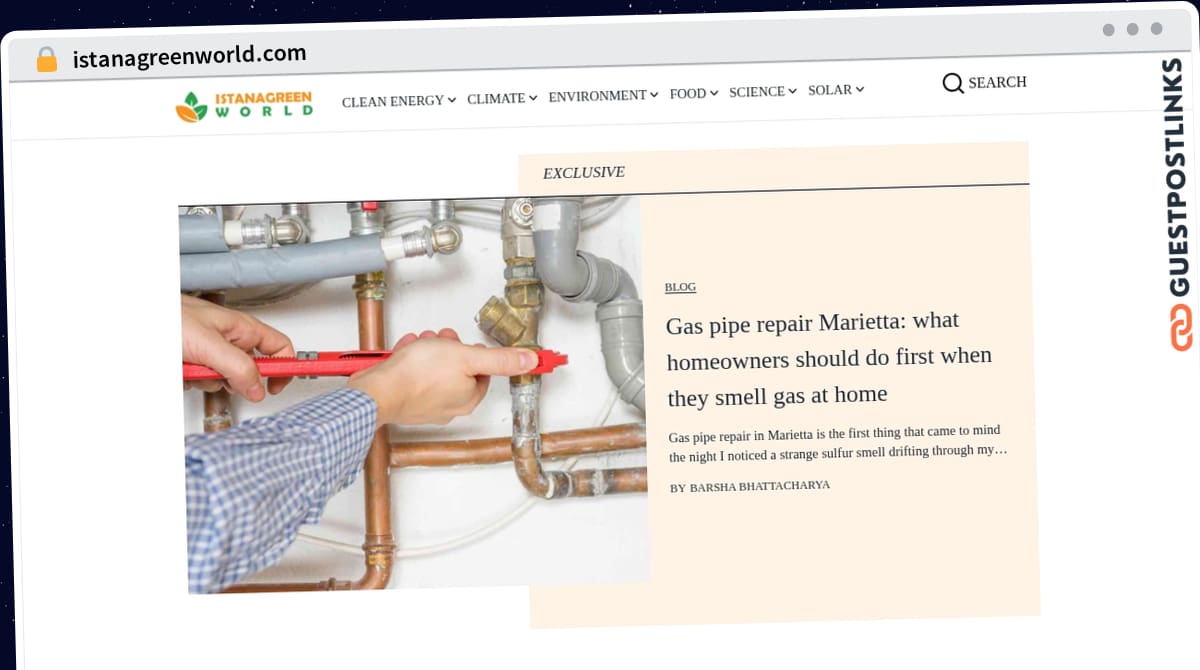 Publish Guest Post on istanagreenworld.com