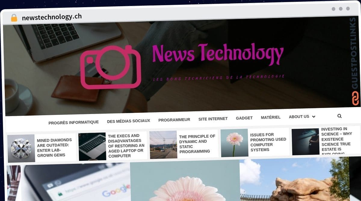 Publish Guest Post on newstechnology.ch