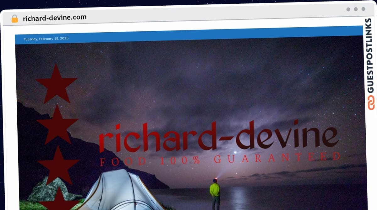 Publish Guest Post on richard-devine.com