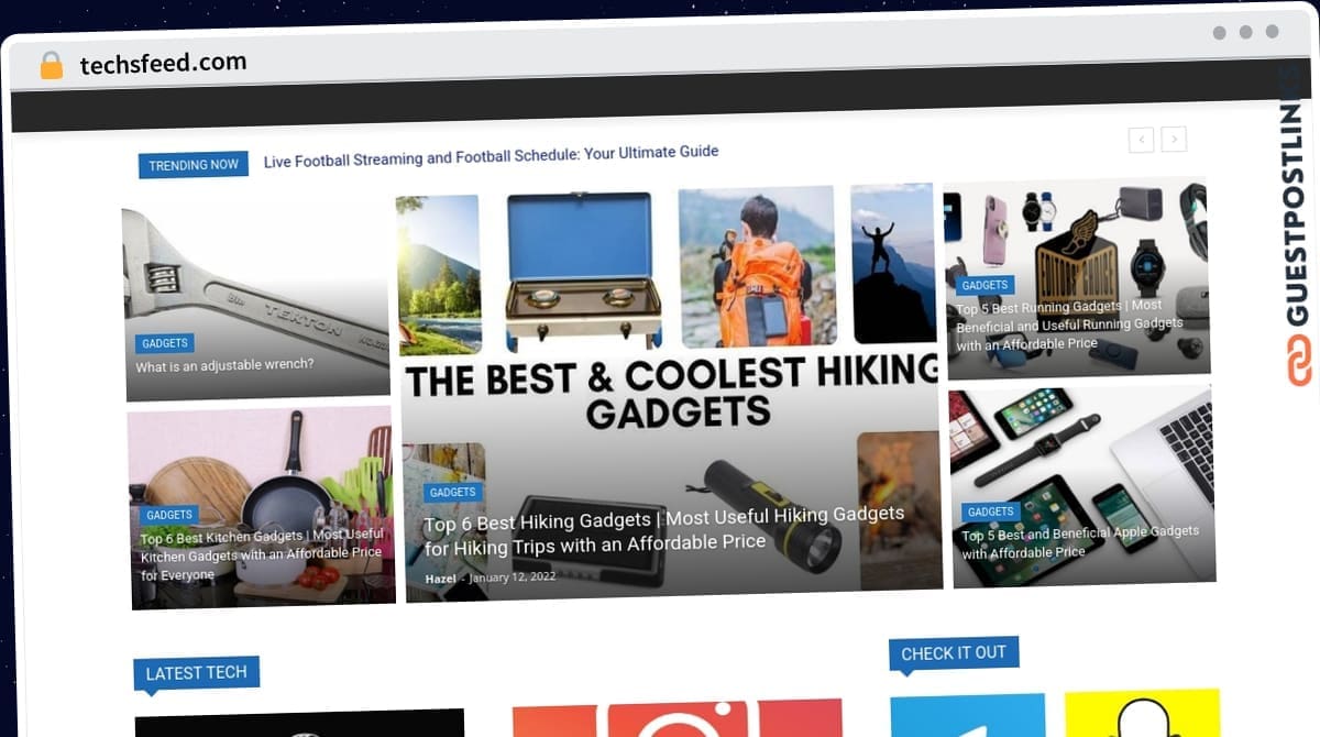 Publish Guest Post on techsfeed.com