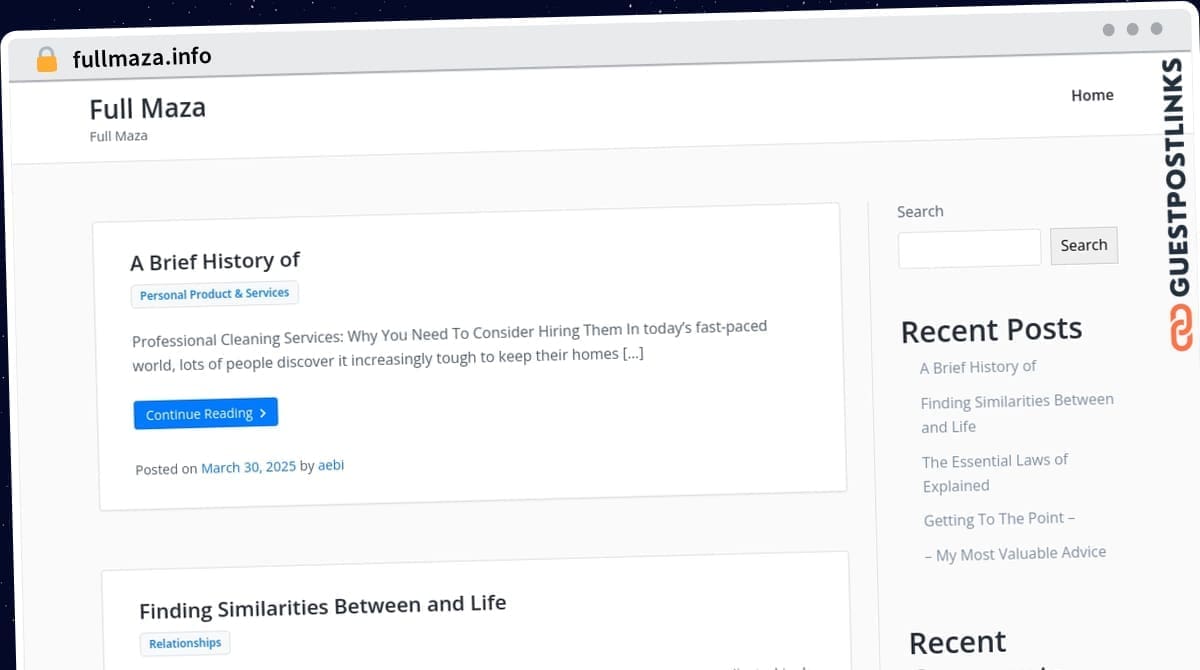 Publish Guest Post on fullmaza.info