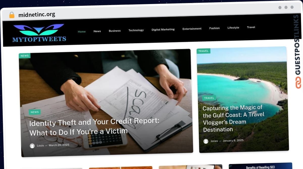 Publish Guest Post on midnetinc.org