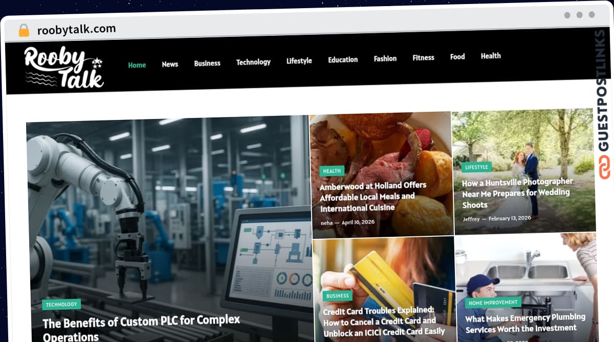 Publish Guest Post on roobytalk.com
