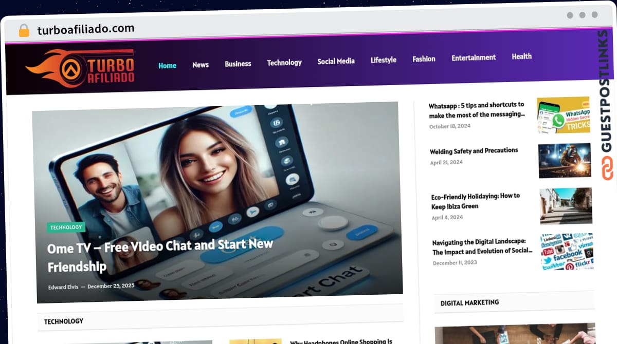 Publish Guest Post on turboafiliado.com