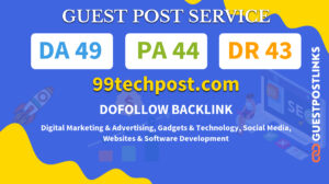 Buy Guest Post on 99techpost.com