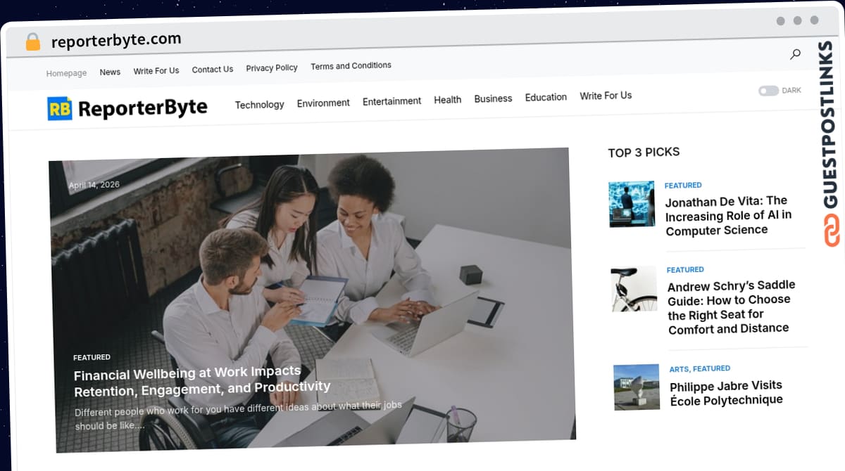 Publish Guest Post on reporterbyte.com