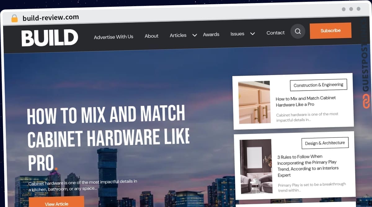 Publish Guest Post on build-review.com