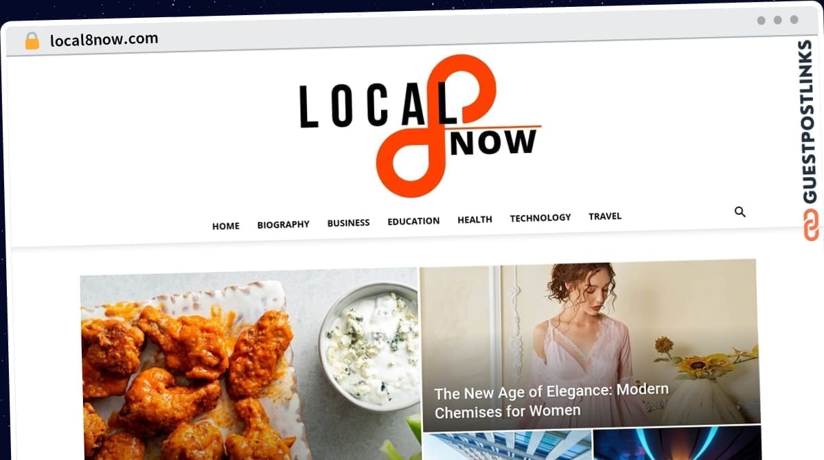 Publish Guest Post on local8now.com