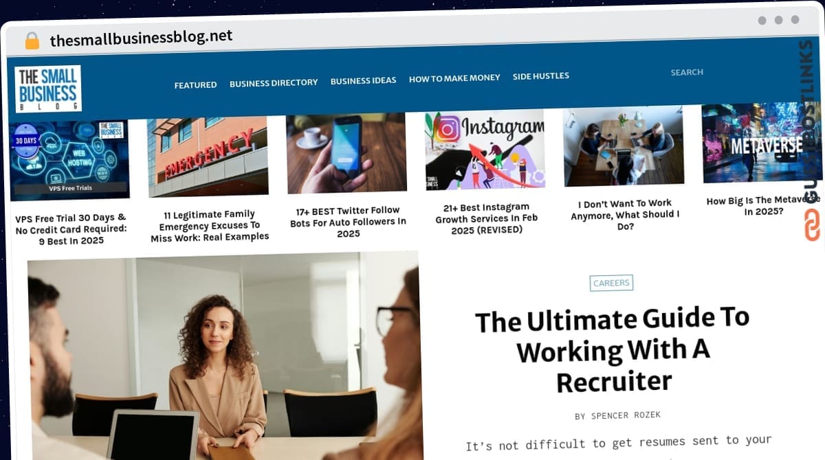 Publish Guest Post on thesmallbusinessblog.net
