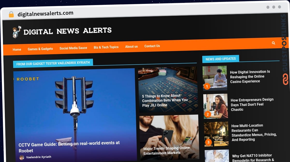 Publish Guest Post on digitalnewsalerts.com