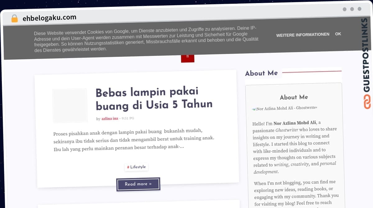 Publish Guest Post on ehbelogaku.com