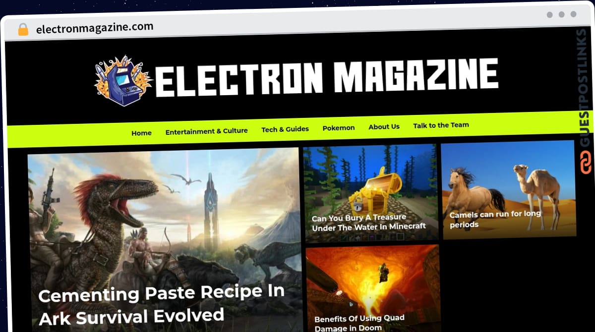 Publish Guest Post on electronmagazine.com