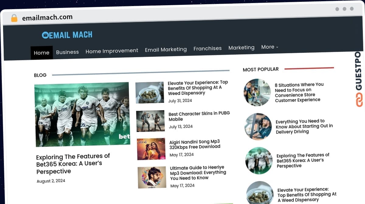 Publish Guest Post on emailmach.com