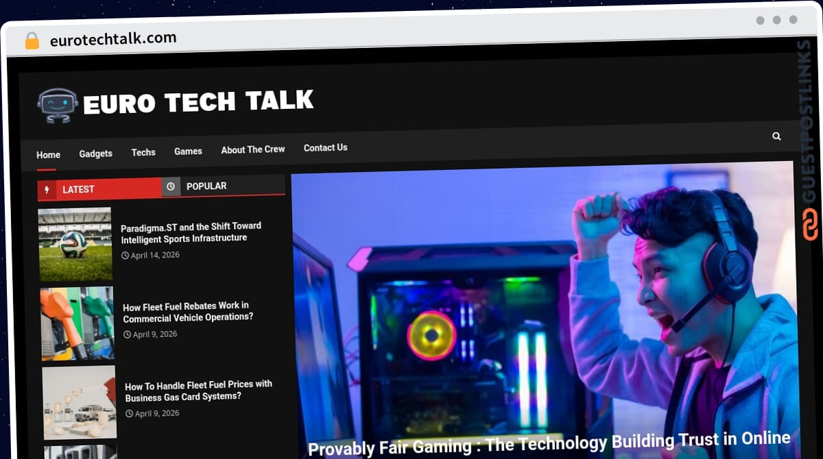 Publish Guest Post on eurotechtalk.com