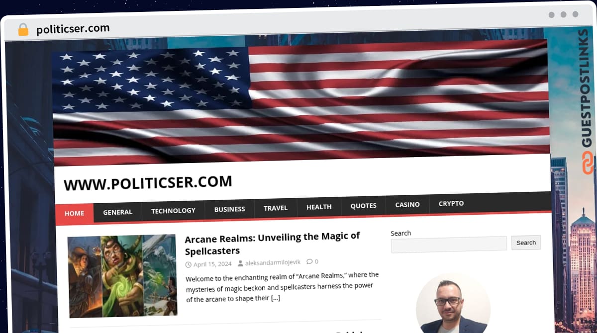 Publish Guest Post on politicser.com